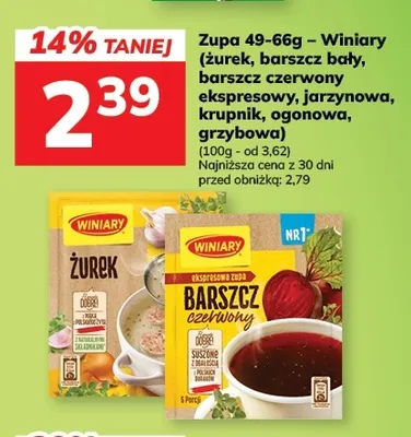 Zupa jarzynowa Freshona promocja w Hitpol