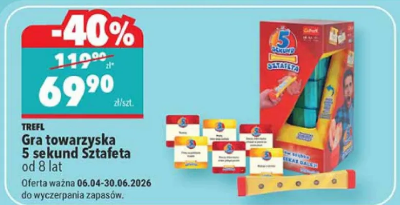 Gra towarzyska Podróżna Sztafeta promocja w Biedronka