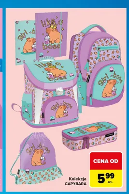 Kolekcja Capybara CoolPack promocja w Carrefour