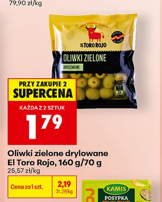 Oliwki zielone drylowane El Toro Rojo promocja w Biedronka