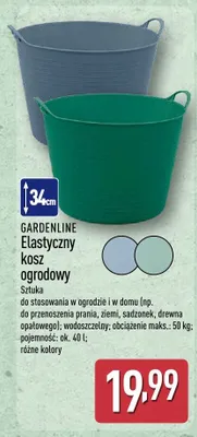 Elastyczny kosz ogrodowy promocja w Aldi