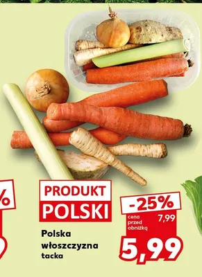 Włoszczyzna polska promocja w Kaufland