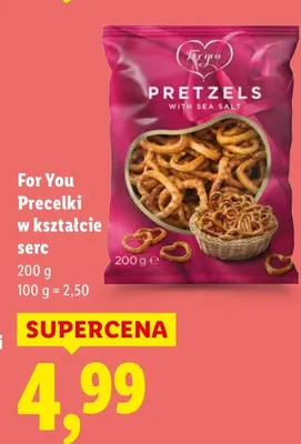 Precelki w kształcie serc promocja w Lidl
