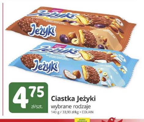 Ciastka Jeżyki Classic promocja w Marketvita