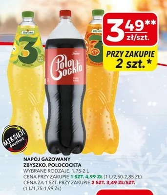 Napój gazowany Zbyszko promocja w Top Market