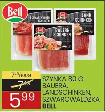 Szynka 80g bauera, landschinken, szwarcwaldzka promocja w Wafelek