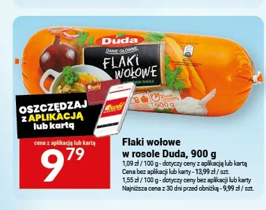 Flaki wołowe w rosole Duda promocja w Twój Market