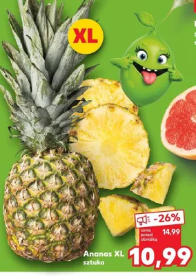 Ananas XL promocja w Kaufland