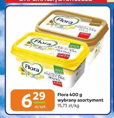 Margaryna Flora promocja w Gama