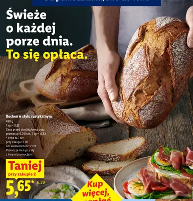 Bochen w stylu rustykalnym promocja w Lidl