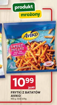 Frytki z batatów Aviko promocja w Stokrotka