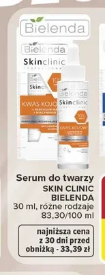 Serum do twarzy Bielenda Skin Clinic promocja w Carrefour