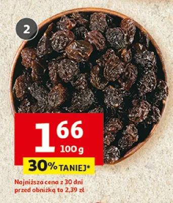 Rodzynki Jumbo promocja w Auchan