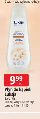 Płyn do kąpieli Luksja promocja w Leclerc