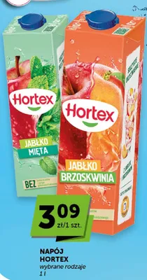 Napój jabłko mięta promocja w Groszek