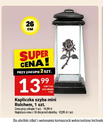 Kapliczka szyba mini Rolchem 26 cm promocja w Twój Market