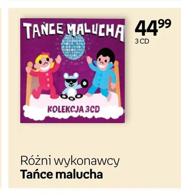 Płyta CD Różni wykonawcy Tańce malucha 3-pak promocja w Empik
