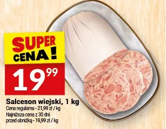 Salceson wiejski promocja w Twój Market