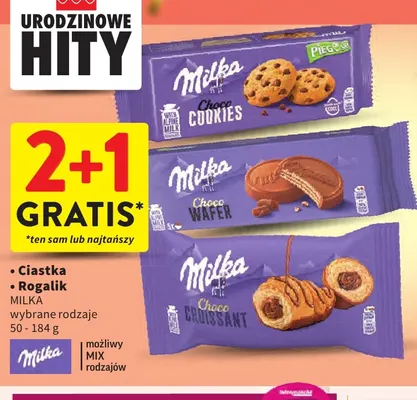 Rogalik Milka Choco Croissant promocja w Intermarche