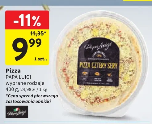 Pizza Papa Luigi promocja w Intermarche