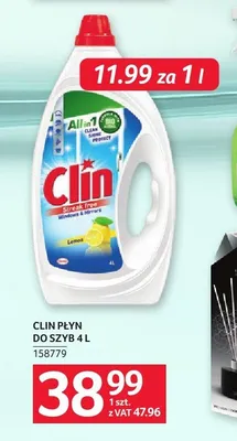 Płyn do szyb Clin promocja w Selgros