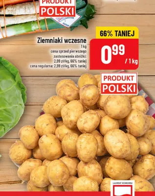 Ziemniaki wczesne promocja w POLOmarket