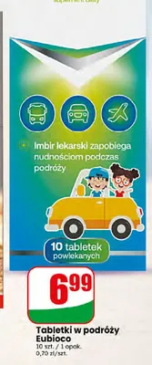 Suplement diety Imbir lekarski w tabletkach Eubioco promocja w Dino