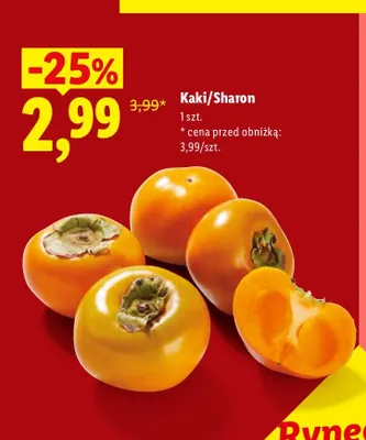 Kaki Sharon promocja w Lidl