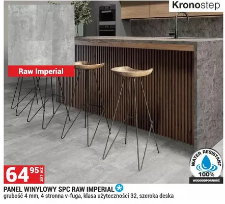 Panel winylowy SPC Raw Imperial promocja w Merkury Market