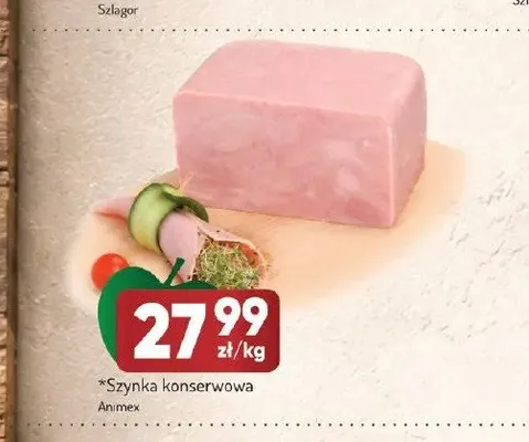 Szynka konserwowa Animex promocja w Avita