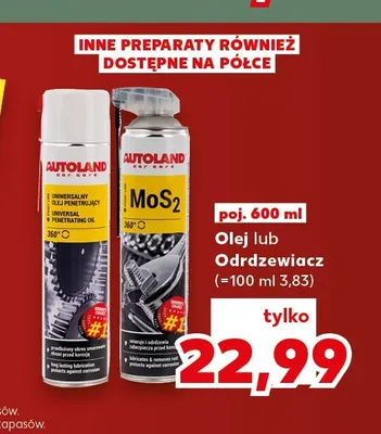 Odrdzewiacz MoS2 Autoland promocja w Kaufland