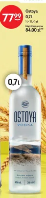 Wódka Ostoya promocja w Żabka