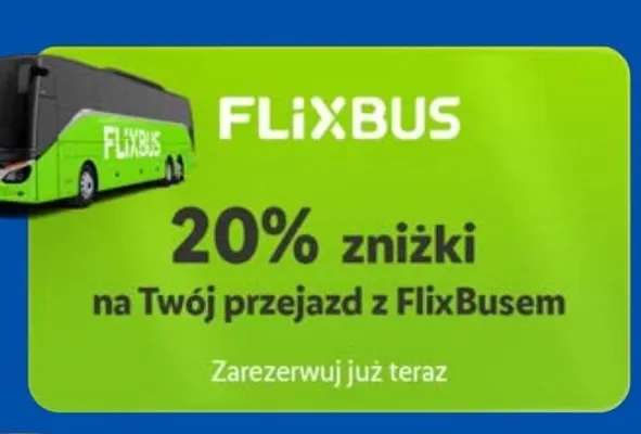 Przejazd FlixBus promocja w Lidl