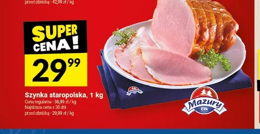 Szynka staropolska Mazury Ełk promocja w Twój Market
