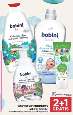 Kolorowa pianka do mycia i zabawy różowa Bobini Fun promocja w Stokrotka