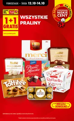 Praliny Coco Delice Meltiè promocja w Biedronka
