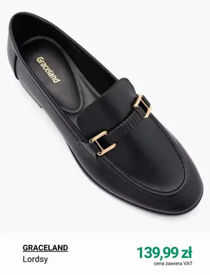 Buty damskie lordsy Graceland promocja w Deichmann