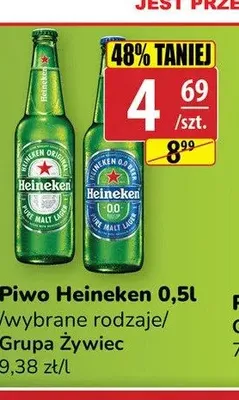 Piwo bezalkoholowe Heineken 0.0 promocja w API Market
