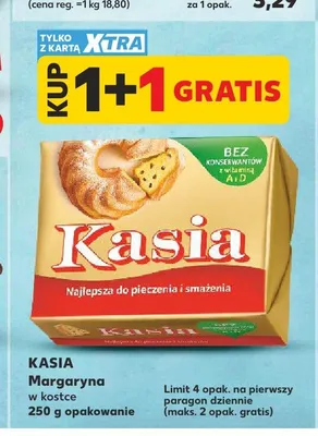 Margaryna Kasia promocja w Kaufland