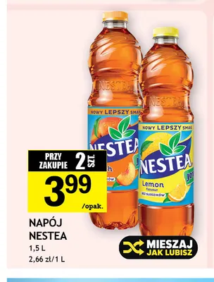 Napój Nestea brzoskwiniowy promocja w Gram Market