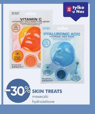 Maseczka hydrożelowa Skin Treats Vitamin C promocja w Super-Pharm