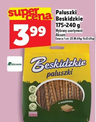 Paluszki Beskidzkie 175-240g promocja w TOPAZ