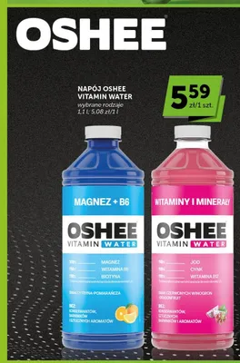 Napój Oshee Vitamin Water Witaminy i Minerały promocja w Euro Sklep