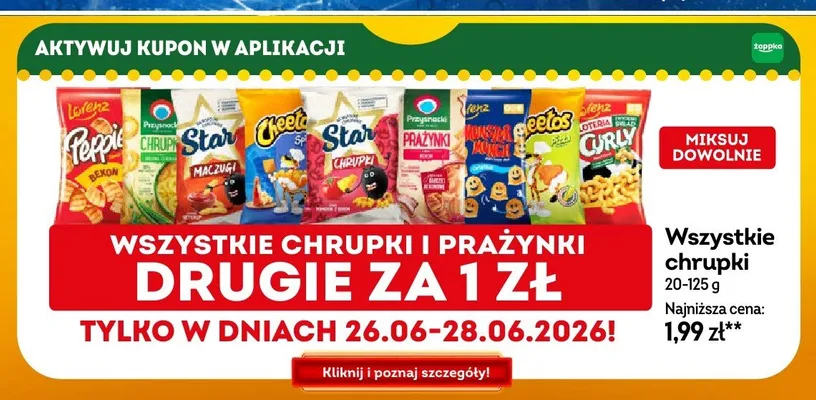 Chrupki Lorenz Curly promocja w Żabka