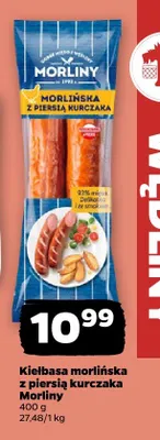 Kiełbasa morlińska z piersią kurczaka promocja w Netto