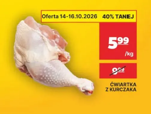 Ćwiartka z kurczaka promocja w API Market