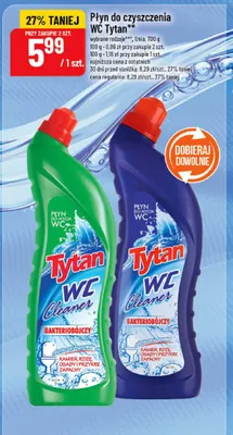 Płyn do czyszczenia WC promocja w POLOmarket