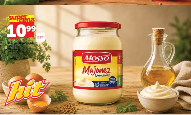 Majonez Napoleoński Mosso promocja w TOPAZ
