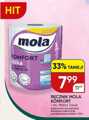 Ręcznik Mola Komfort promocja w Chata Polska