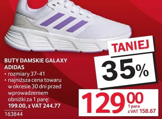 Buty damskie Galaxy Adidas rozmiary 37-41 promocja w Selgros